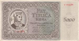 Kroatien p14 5000 Kuna 1943